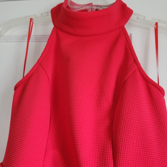 Super sexy red midi cocktail dress - Picture 5 of 5